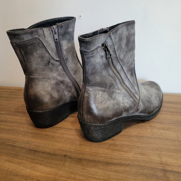 Taxi 9.5 grey/ black boots - Picture 7 of 10